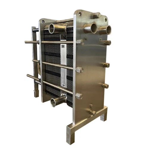 Пластинчастий теплообмінник для охолодження центру обробки даних